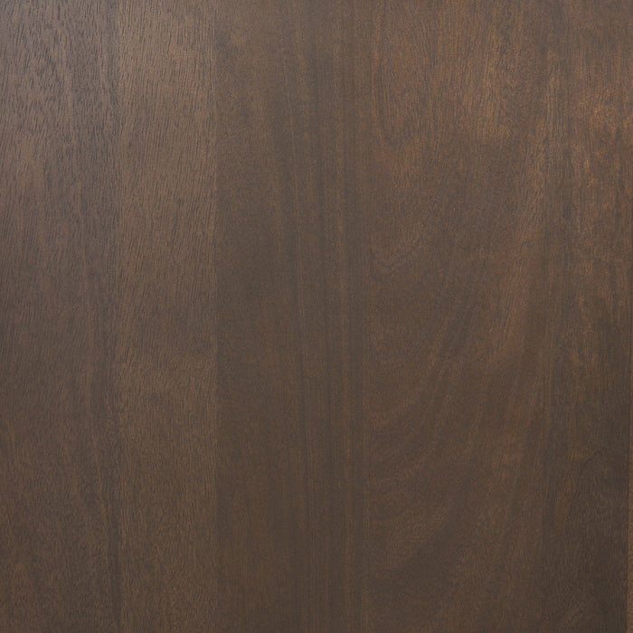Sloan Arched Curio Cabinet – Dark Brown & Black