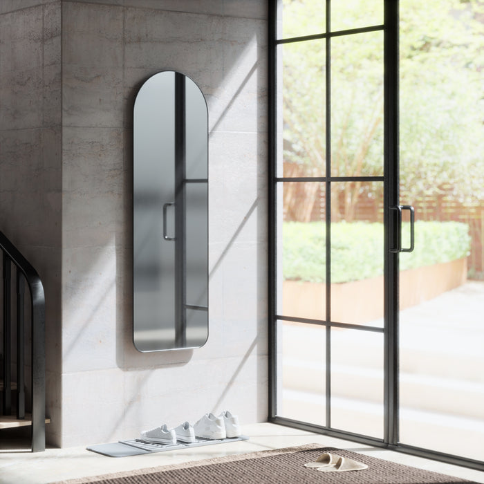 Hubba Arched Full-Length Wall Mirror