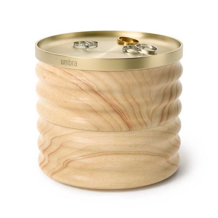 Tesora Wood Storage Box