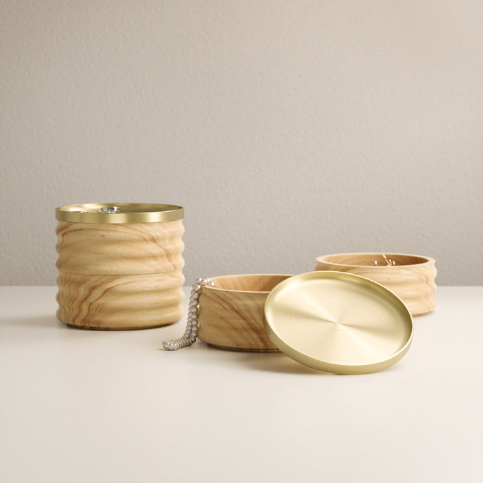 Tesora Wood Storage Box