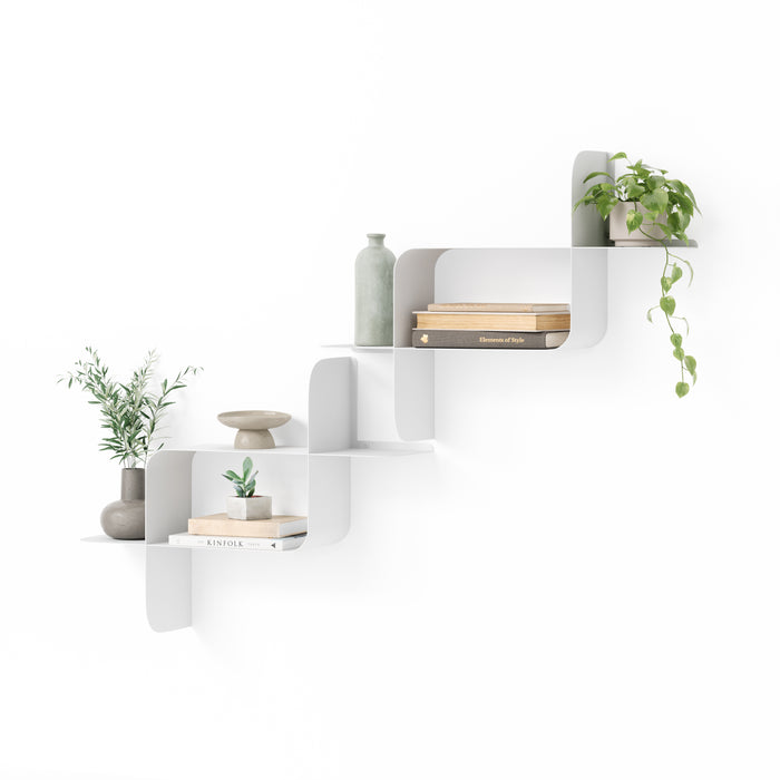 Montage Metal Wall Shelves (2 pack)