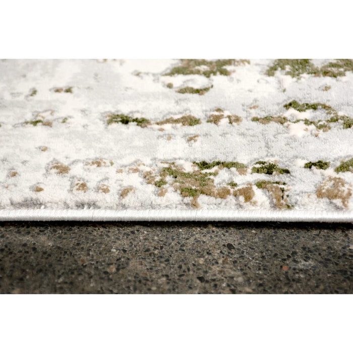 Ariella Ivory & Sage Abstract Area Rug