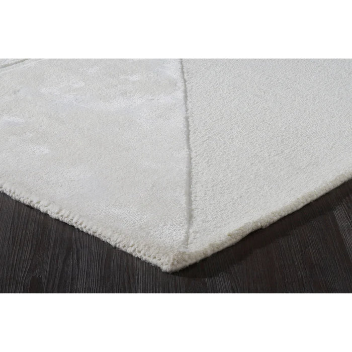 Mosaico Ivory Geometric Hand-Tufted Rug