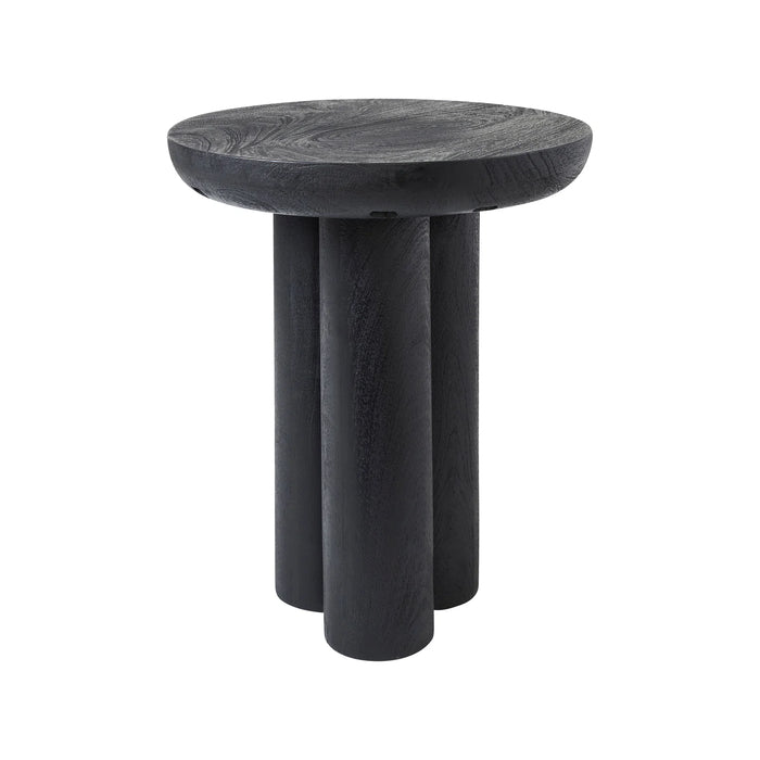 Table d'appoint Tosco nickelée Renwil