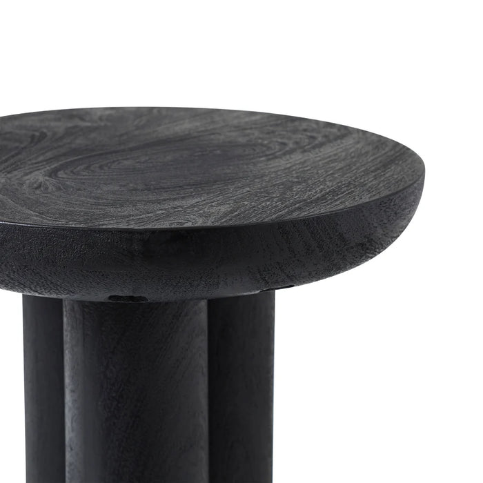 Table d'appoint Tosco nickelée Renwil