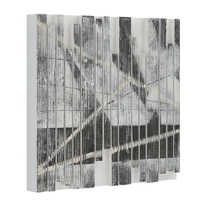 Renwil Lyon Hand-Painted Wood Wall Art, Set of 3
