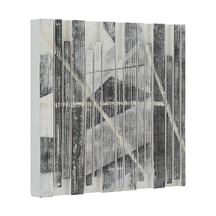 Renwil Lyon Hand-Painted Wood Wall Art, Set of 3