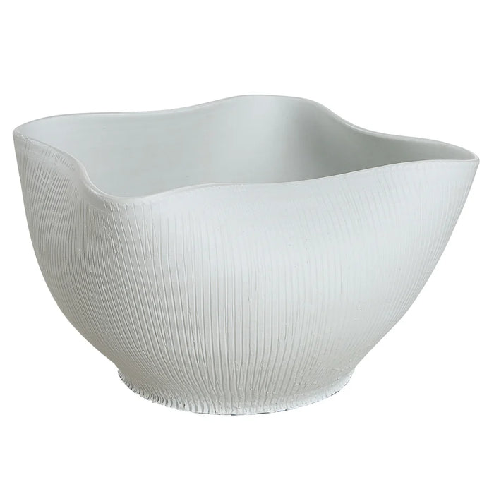Gigi Off-White Porcelain Ceramic Decorative Vase