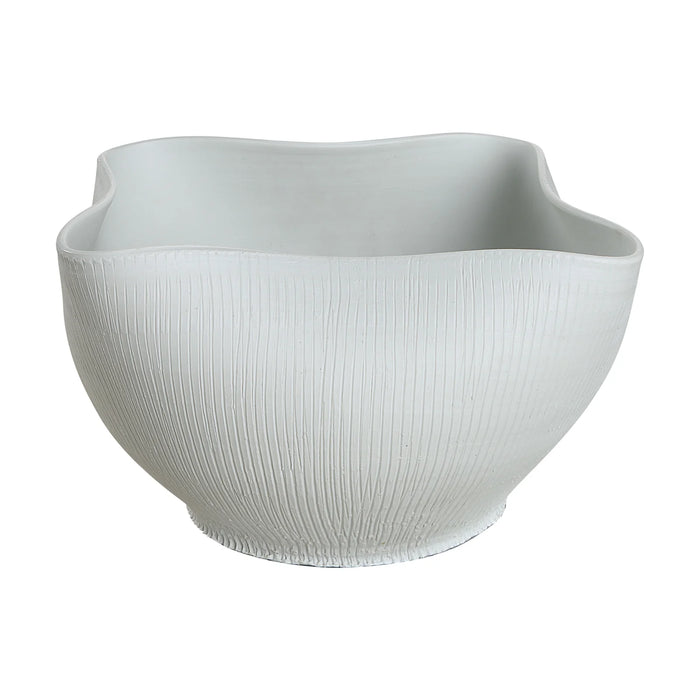 Gigi Off-White Porcelain Ceramic Decorative Vase