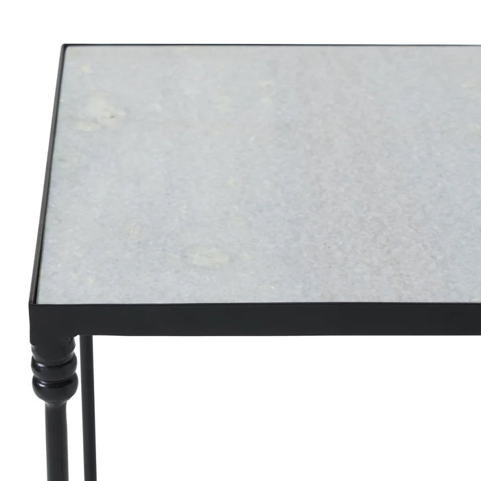Table d'appoint en marbre Danica de Renwil