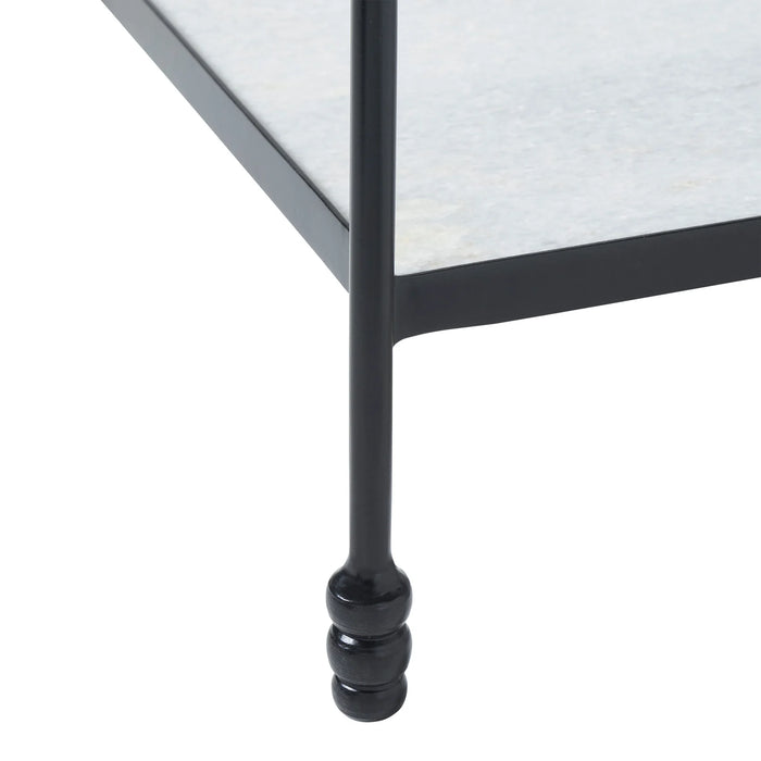 Table d'appoint en marbre Danica de Renwil