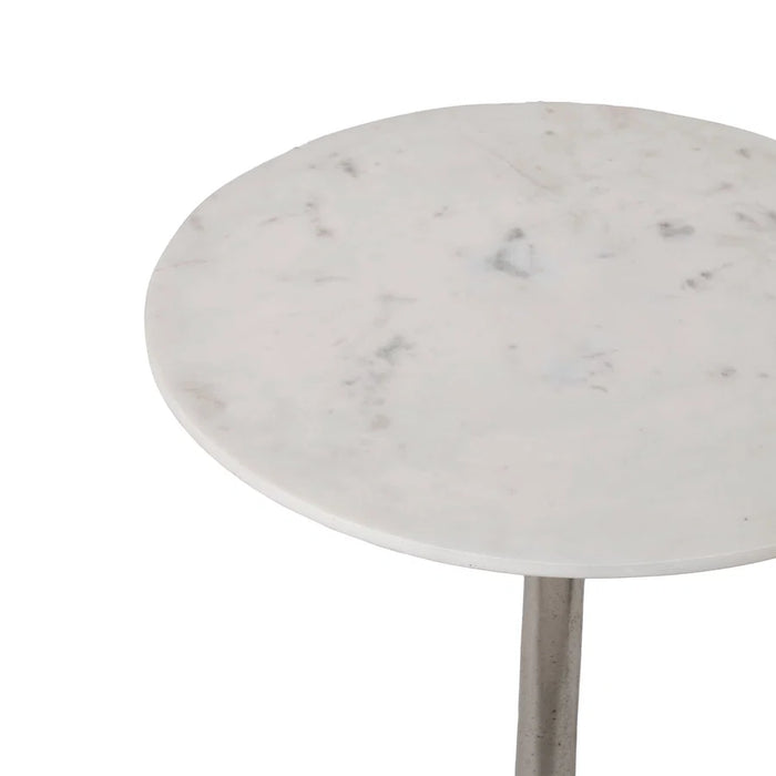 Table d'appoint en marbre Danica de Renwil
