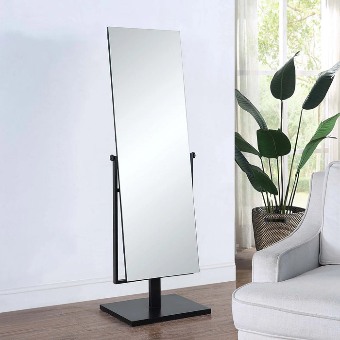Renwil Samira Full-Length Standing Mirror – Matte Black