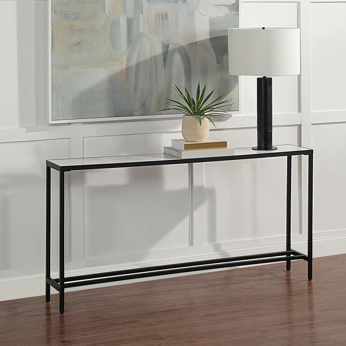 Console en travertin Bodin de Renwil