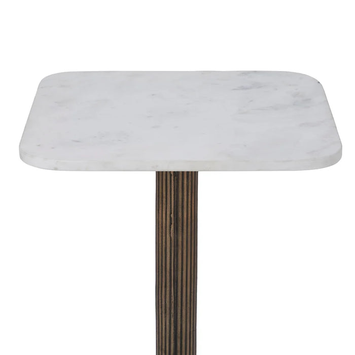 Table d'appoint en marbre Danica de Renwil