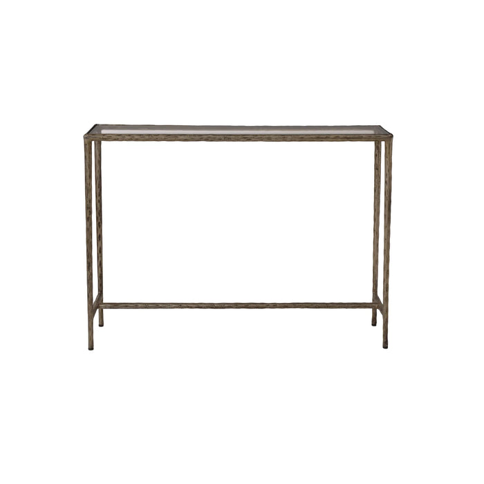 Renwil Nara Clear Glass Console Table