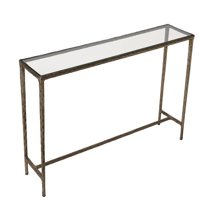 Renwil Nara Clear Glass Console Table