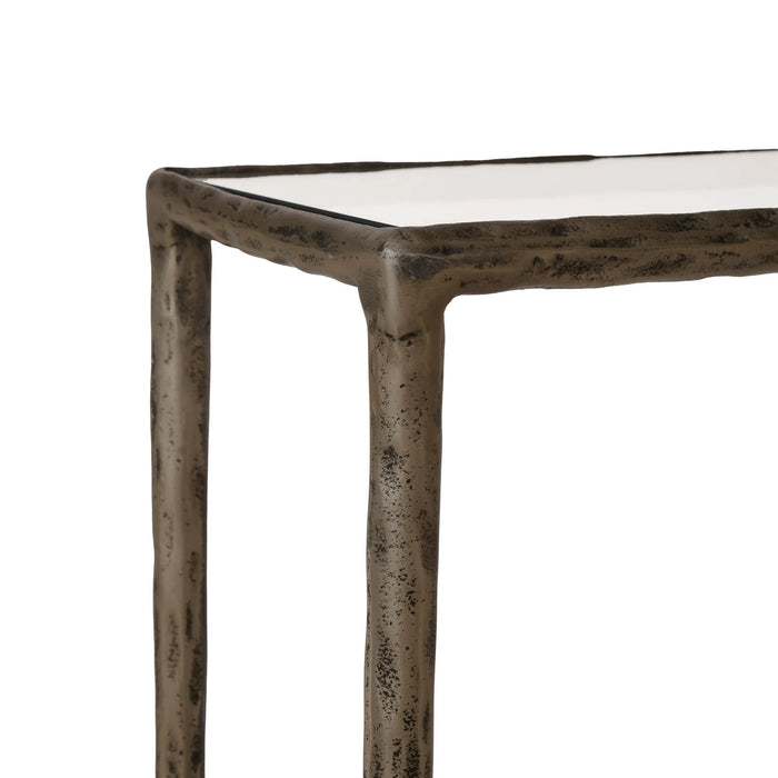 Renwil Nara Clear Glass Console Table