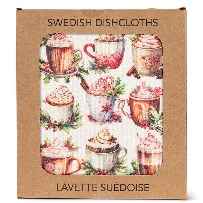Swedish Dishcloths- Hot Chocolate, Set of 3