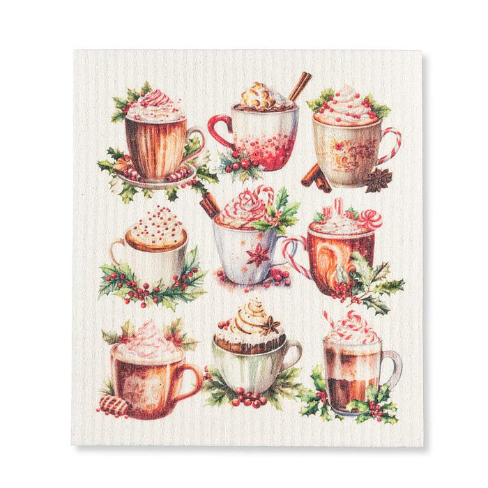 Swedish Dishcloths- Hot Chocolate, Set of 3