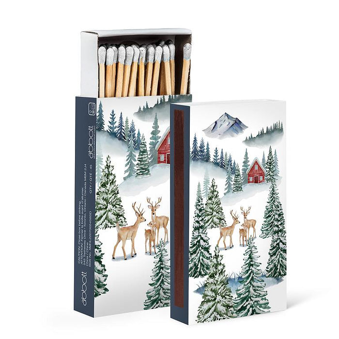 Winter Forest Matchsticks