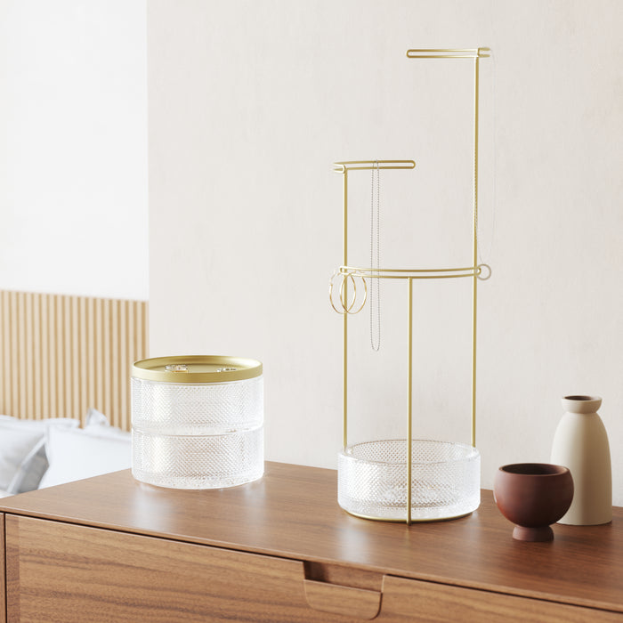 Tesora Glass Storage Box