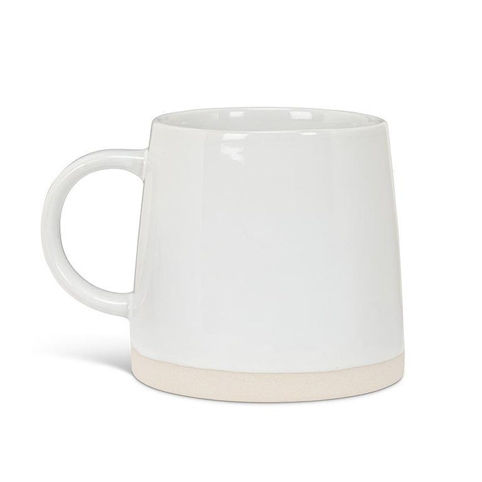 Lot de 6 Tasses en Grès de 414 ml Abbott Wide Base à Motifs Citrons