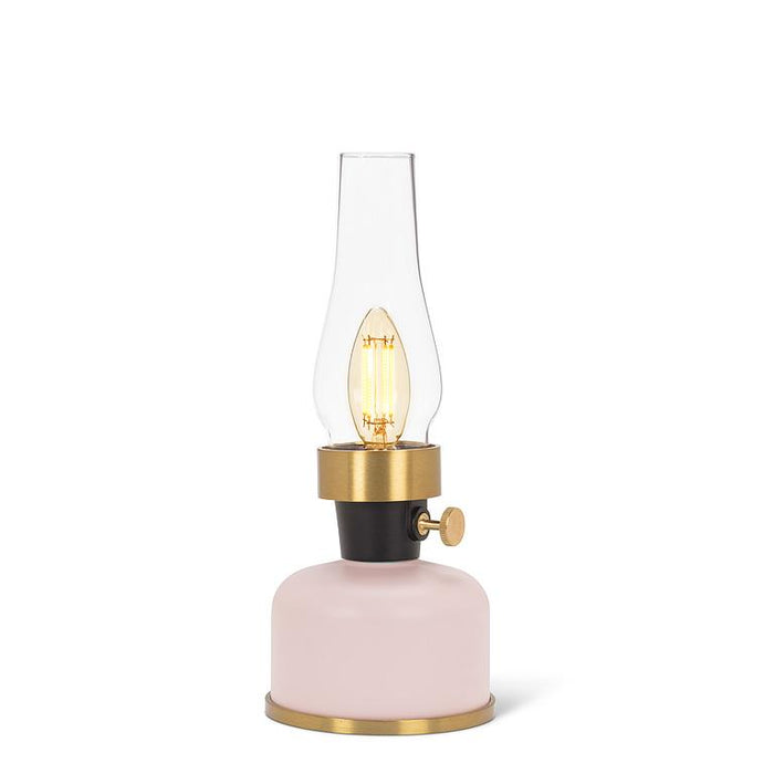 Abbott Petite lanterne rechargeable à DEL avec cheminée - Verte