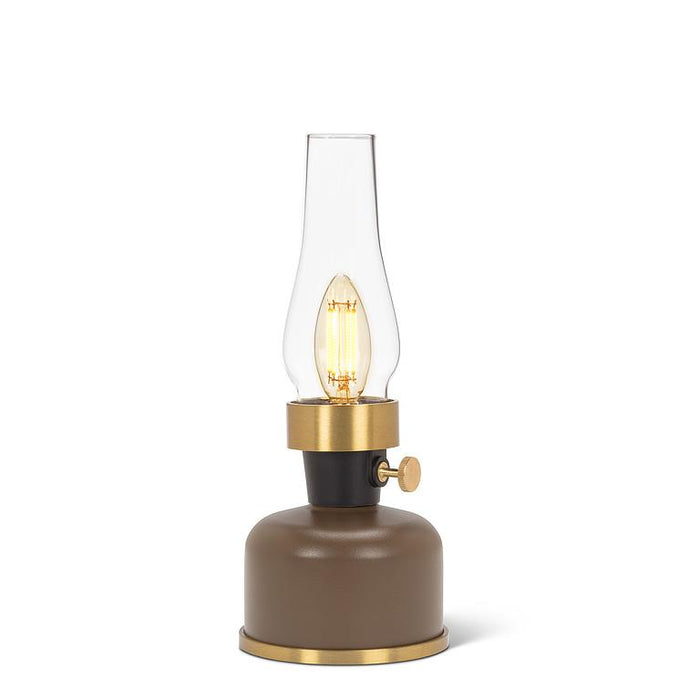 Abbott Petite lanterne rechargeable à DEL avec cheminée - Verte