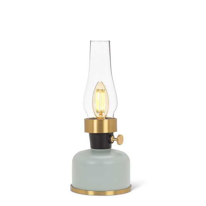 Abbott Petite lanterne rechargeable à DEL avec cheminée - Verte