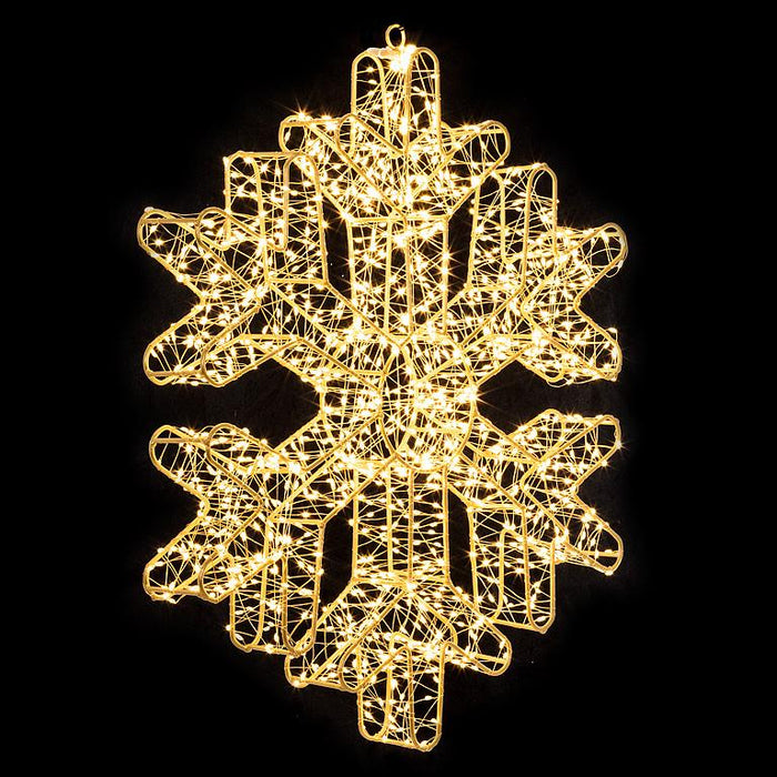 Micro LED Snowflake