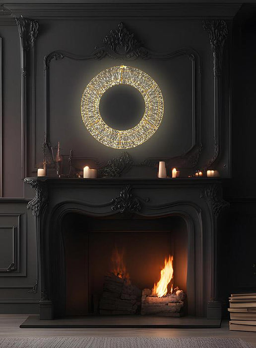 Micro LED Wreath- Large
