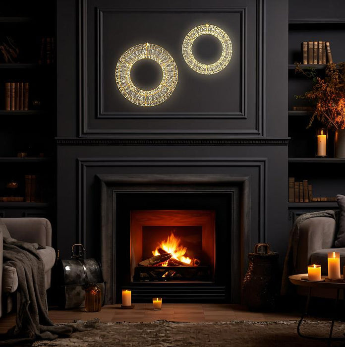 Micro LED Wreath- Medium
