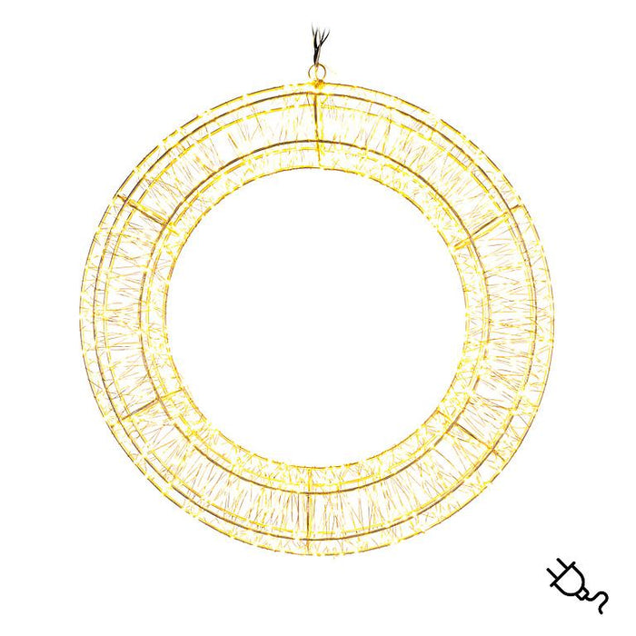 Micro LED Wreath- Small
