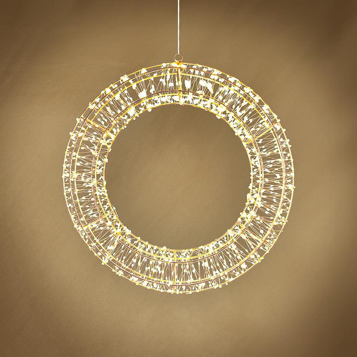 Micro LED Wreath- Small