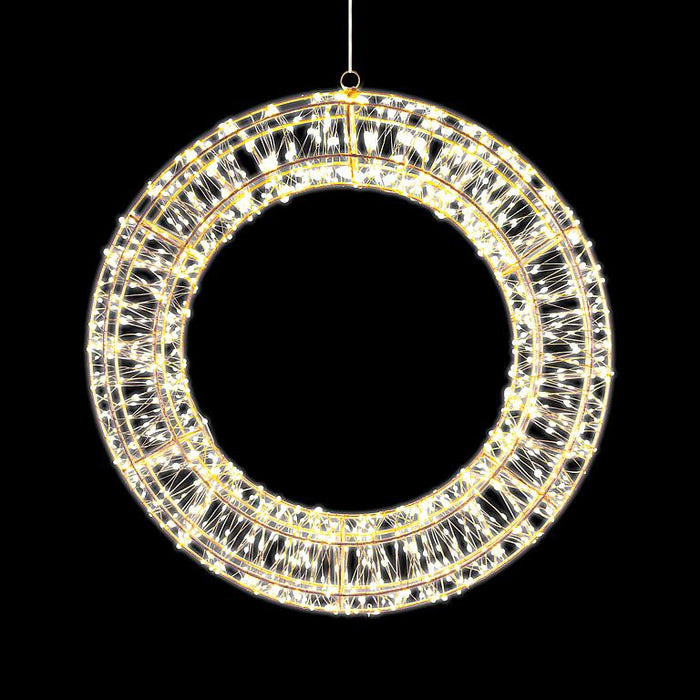 Micro LED Wreath- Small