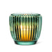 Abbott Collection Ribbed Glass Votive — Green Set of 6 - Candle Holders