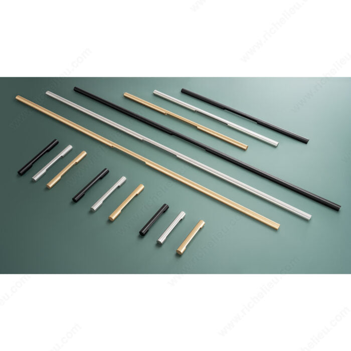 Richelieu Modern Aluminum Cabinet Pull – 2456