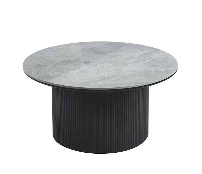Roman Coffee Table with Black Base