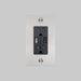 Buster + Punch 1-Gang Duplex Outlet with USB-A & USB-C – Cross - 1G USB A + C Outlets