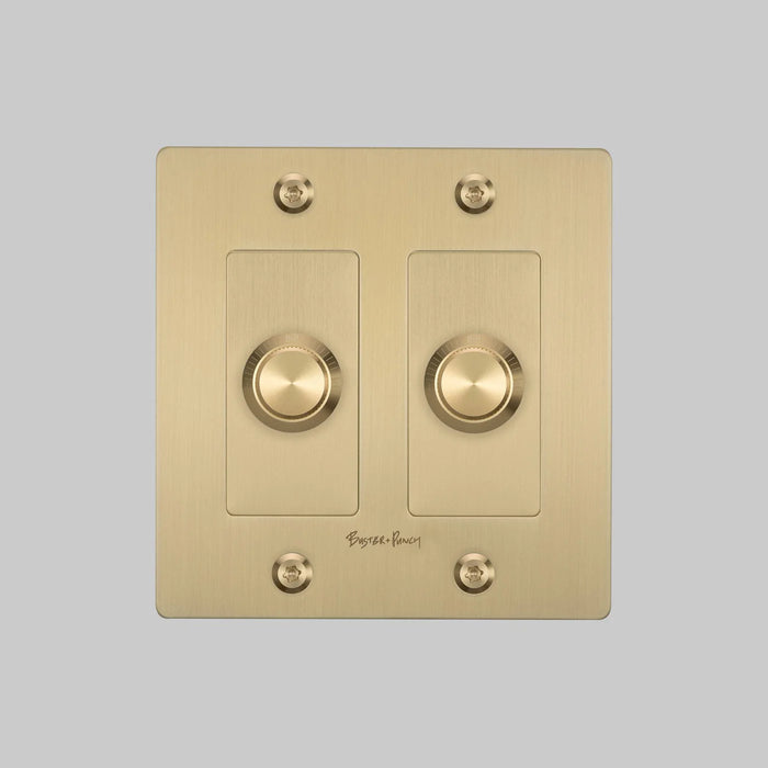 Buster + Punch 2-Gang LED Dimmer Switch – Linear - 2G Dimmers