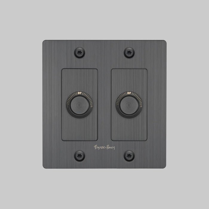 Buster + Punch 2-Gang LED Dimmer Switch – Linear - 2G Dimmers