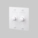 Buster + Punch 2-Gang LED Dimmer Switch – Linear - White / Without Logo - 2G Dimmers