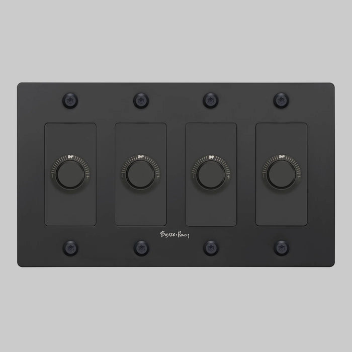 Buster + Punch 4-Gang LED Dimmer Switch – Linear - 4G Dimmers