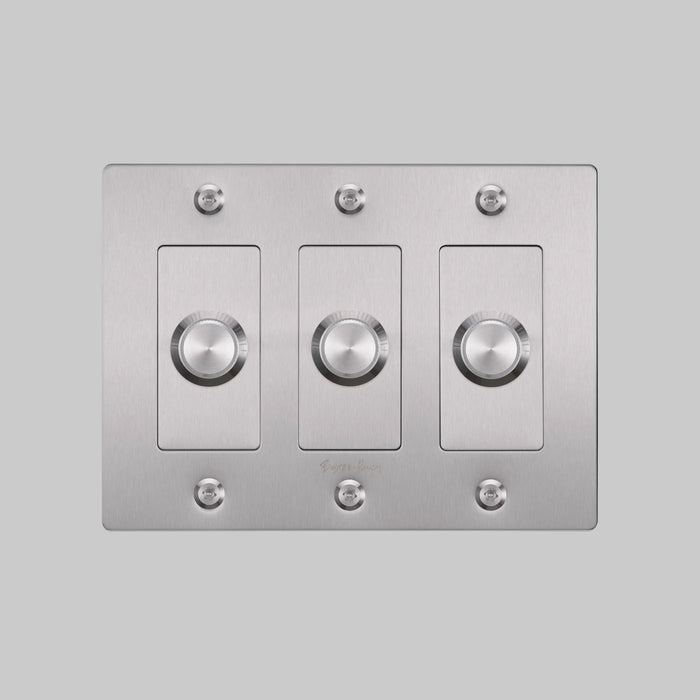 Buster + Punch 3-Gang LED Dimmer Switch – Linear - 3G Dimmers
