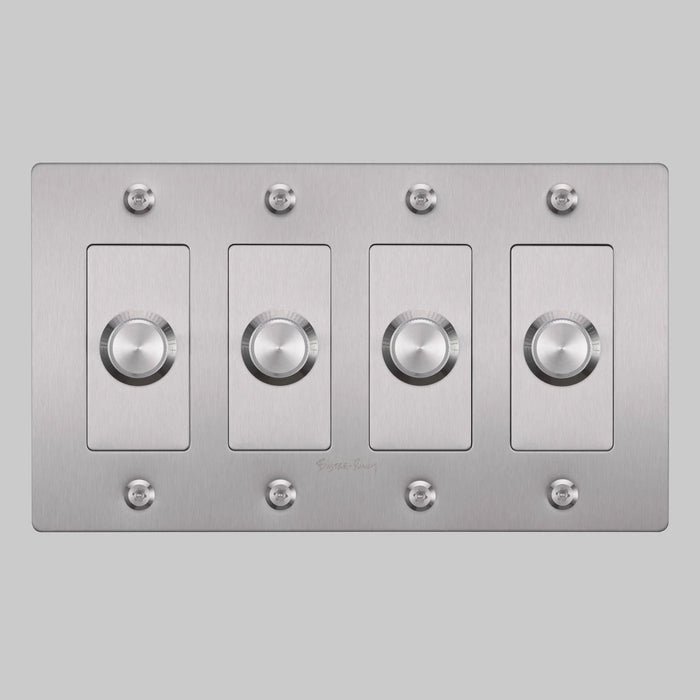 Buster + Punch 4-Gang LED Dimmer Switch – Linear - 4G Dimmers