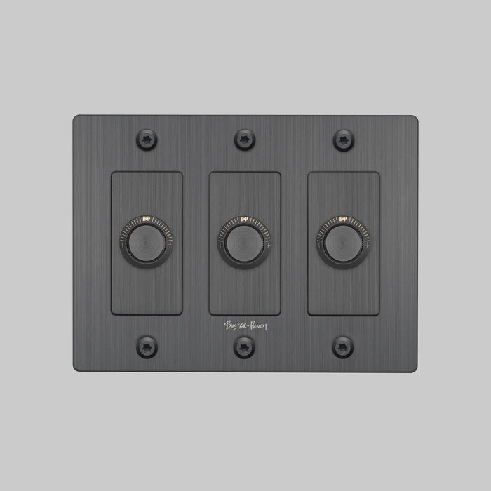 Buster + Punch 3-Gang LED Dimmer Switch – Linear - 3G Dimmers