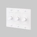 Buster + Punch 3-Gang LED Dimmer Switch – Linear - White / With Logo - 3G Dimmers