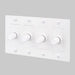 Buster + Punch 4-Gang LED Dimmer Switch – Linear - White / Without Logo - 4G Dimmers