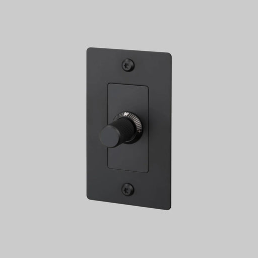 Buster + Punch 1-Gang LED Dimmer Switch – Linear - Black / Without Logo - 1G Dimmers